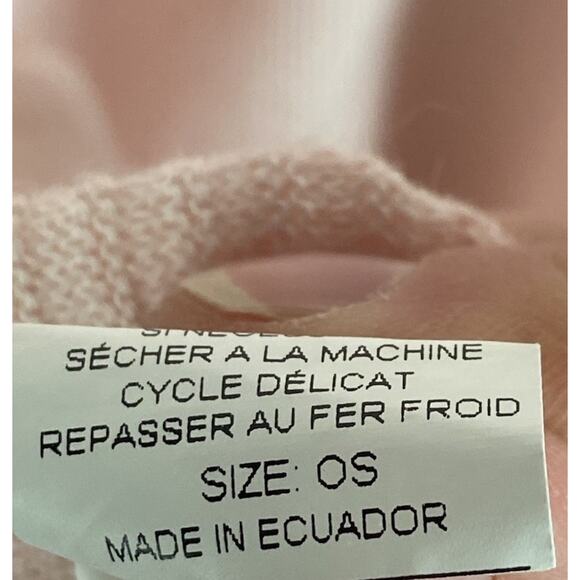 MerSea Catalina Sweater Women’s OS Rolled Hem EUC Pink Quiet Luxury Cozycore - Picture 12 of 15